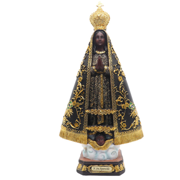 Imagem Nossa Senhora De Aparecida Resina 30 Cm - Hesed