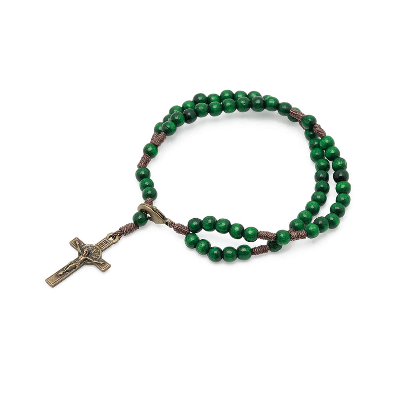 Pulseira Terco Acampamento Verde - Hesed