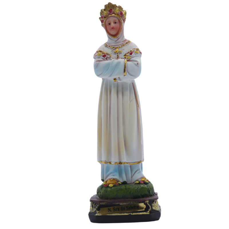 Imagem Nossa Senhora Salette Resina 12,5cm - Hesed