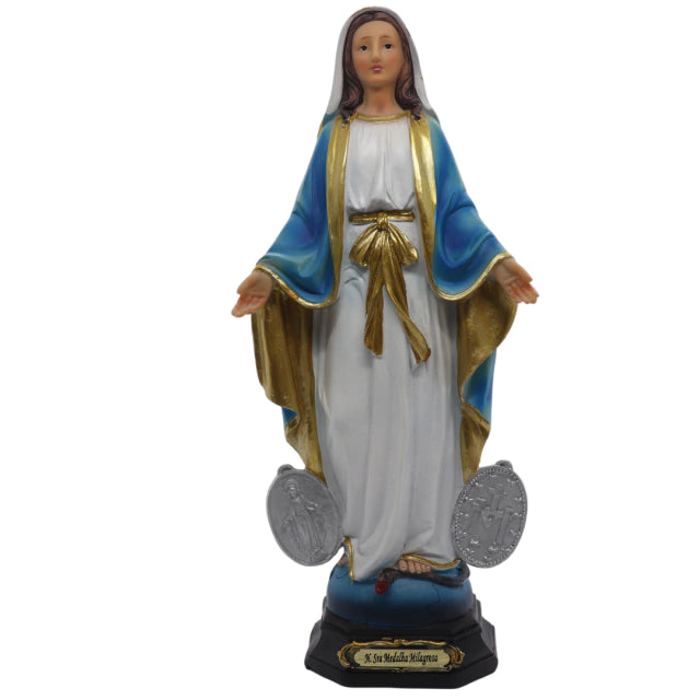 Imagem Nossa Senhora Medalha Milagrosa Resina 30cm - Hesed