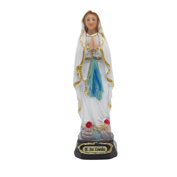 Imagem Nossa Senhora De Lurdes Resina 12,5 Cm - Hesed