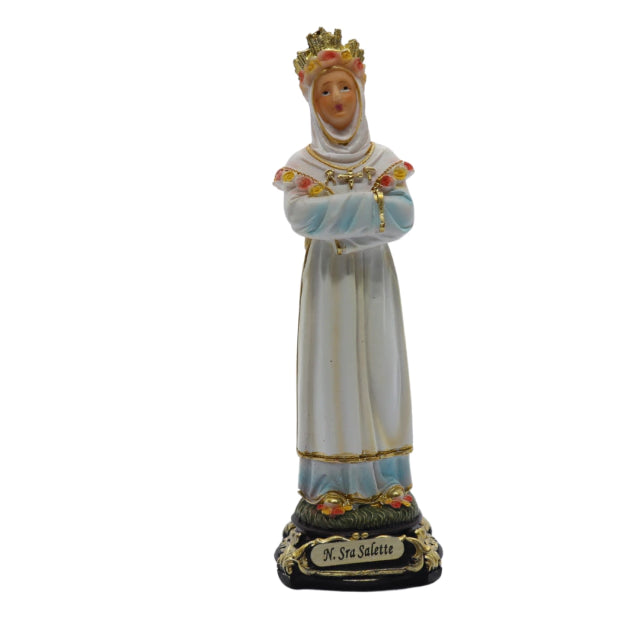 Imagem Nossa Senhora Salette Resina 12,5cm - Hesed