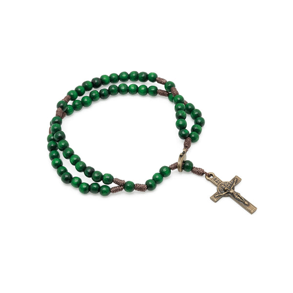 Pulseira Terco Acampamento Verde - Hesed