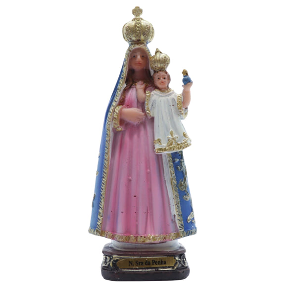 Imagem Nossa Senhora Da Penha Resina 12,5cm - Hesed