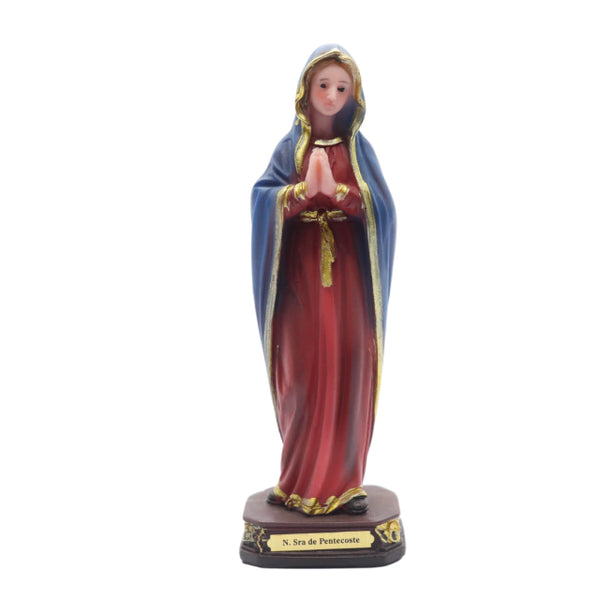 Imagem Nossa Senhora De Pentecostes Resina 12,5cm - Hesed