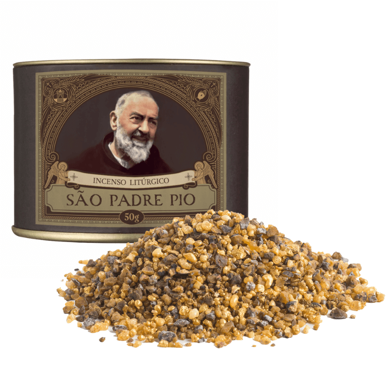 Incenso Sao Padre Pio 50g - Hesed